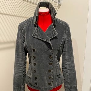 NEXT - Charcoal Grey Military Jacket Size SIZE 8